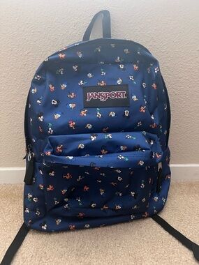 Jansport Disney Navy Blue Backpack